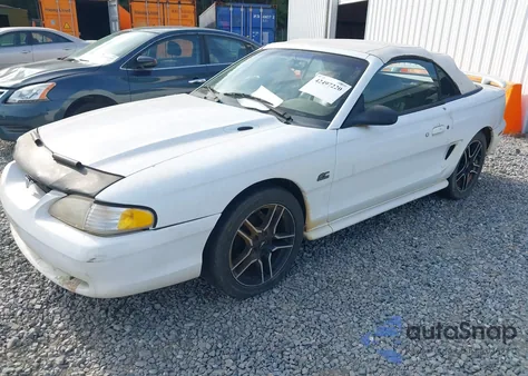 1994 Ford Mustang Gt from USA, damaged, VIN 1FALP45T2RF189589